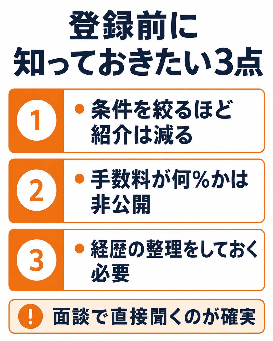 登録前に確認したいデメリット・注意点を整理した自作図解